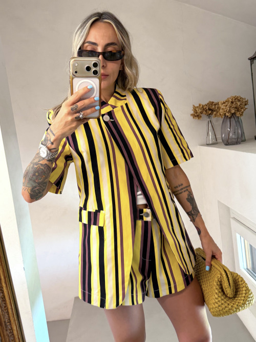 Blazer righe Lumina