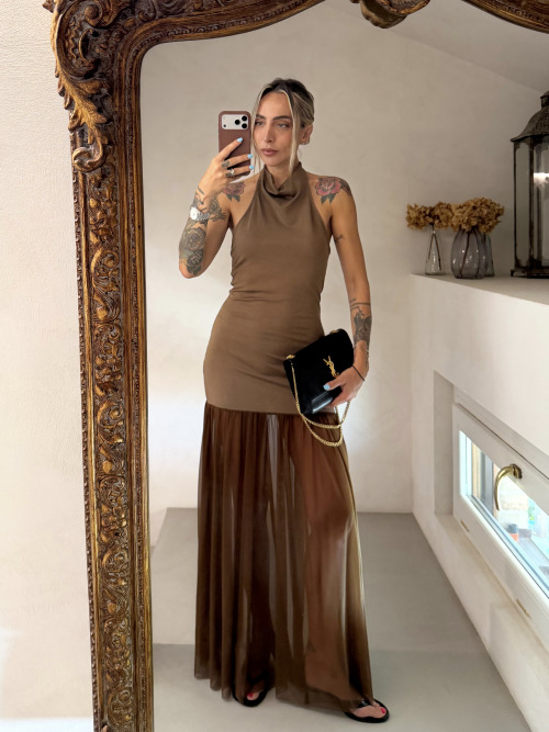 Abito gonna tulle Lumina