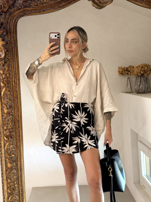 Camicia over lino