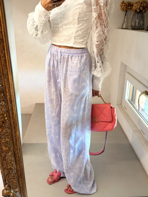 Pantalone bandana Lilla