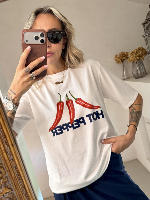 T-shirt Hot pepper