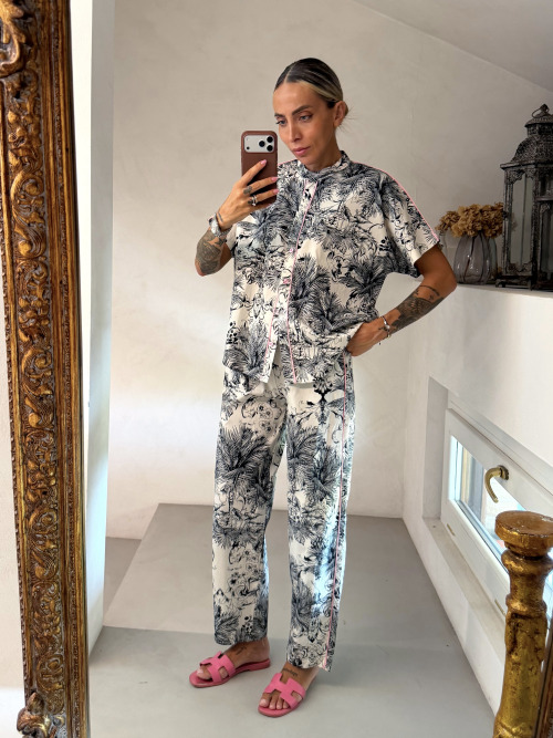 Coordinato toile de jouy coreano