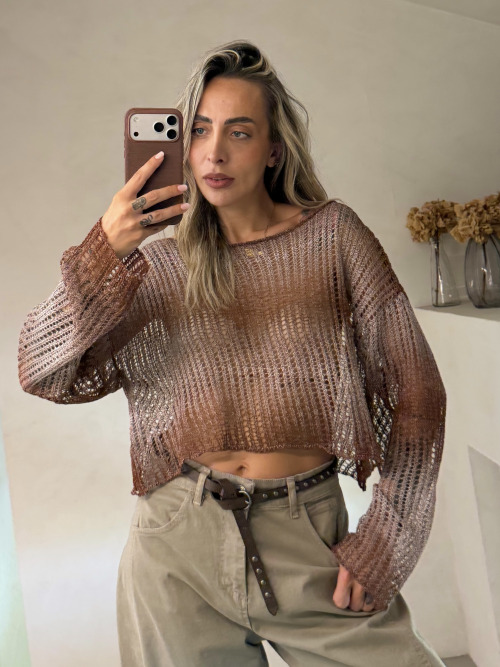 Maglia traforata
