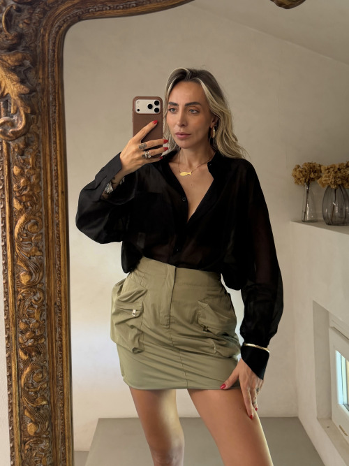 Camicia trasparenze