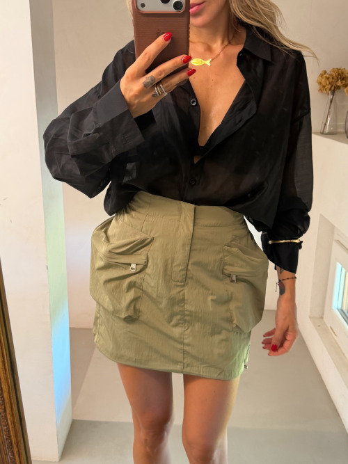 Minigonna cargo
