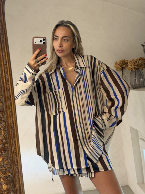 Camicia righe Lumina