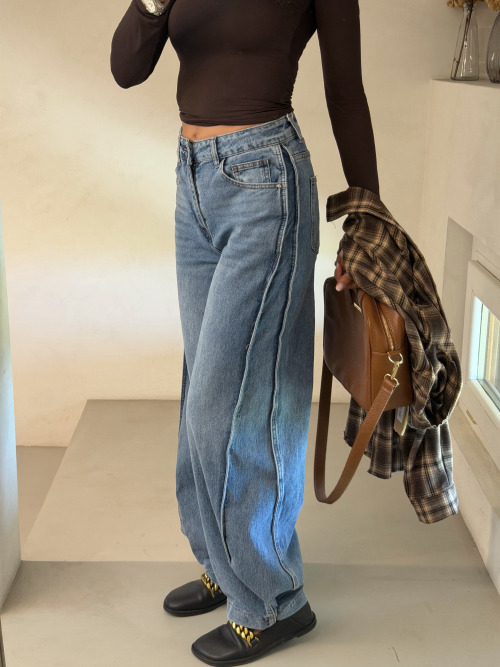 Jeans 2 in 1 bottoni