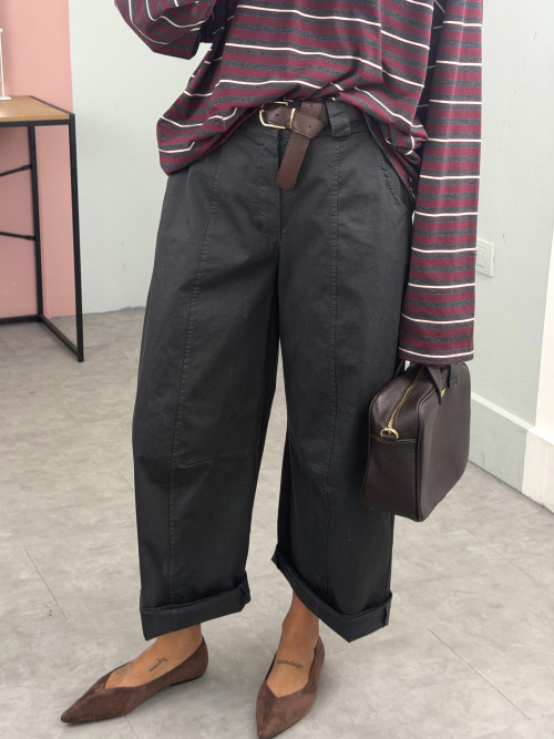 Pantalone cotone cinta