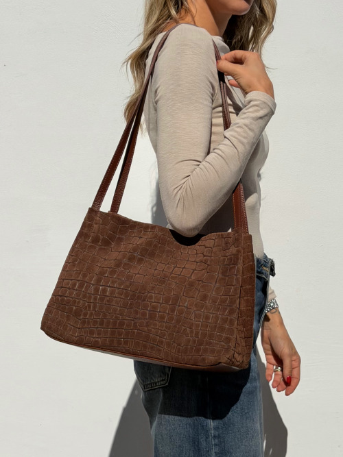 Borsa suede cocco