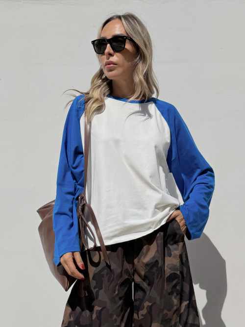 Tee manica raglan