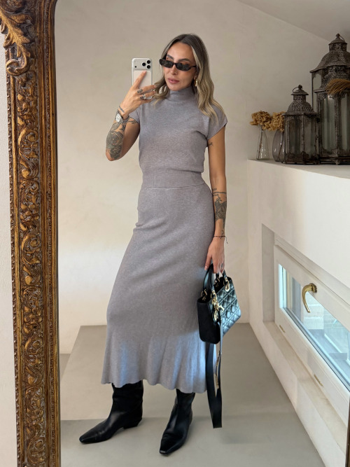 Set maglia gonna midi