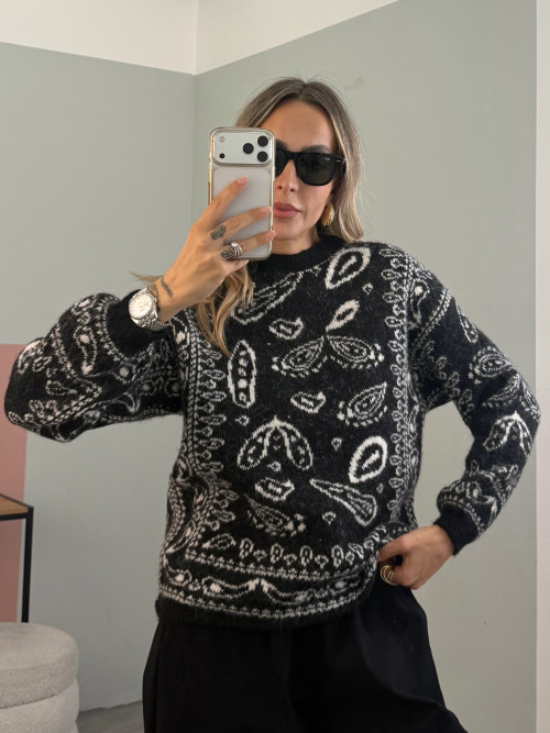 Pullover paisley
