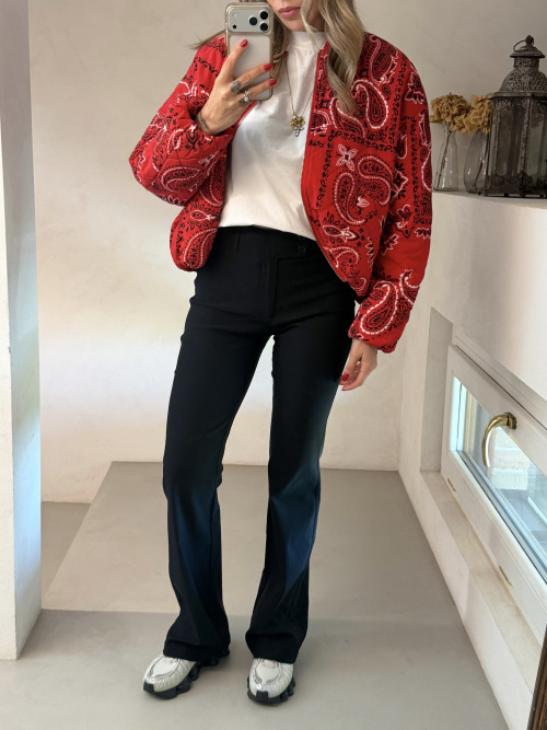 Pantalone basic zampa