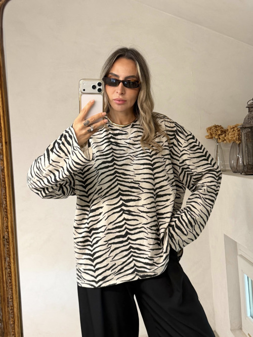 T-shirt zebra Lumina